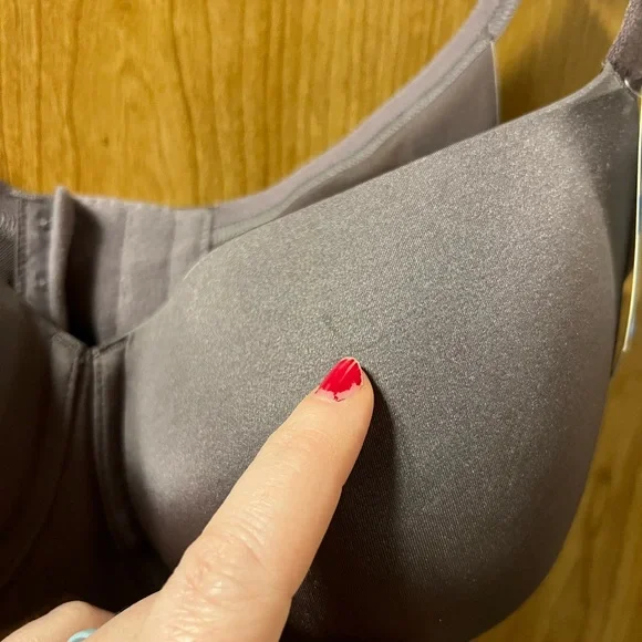 NWT *Flawed* WACOAL Ultimate Side Smoother T-Shirt Purple Bra 🪻 Size 36DDD - Picture 9 of 16